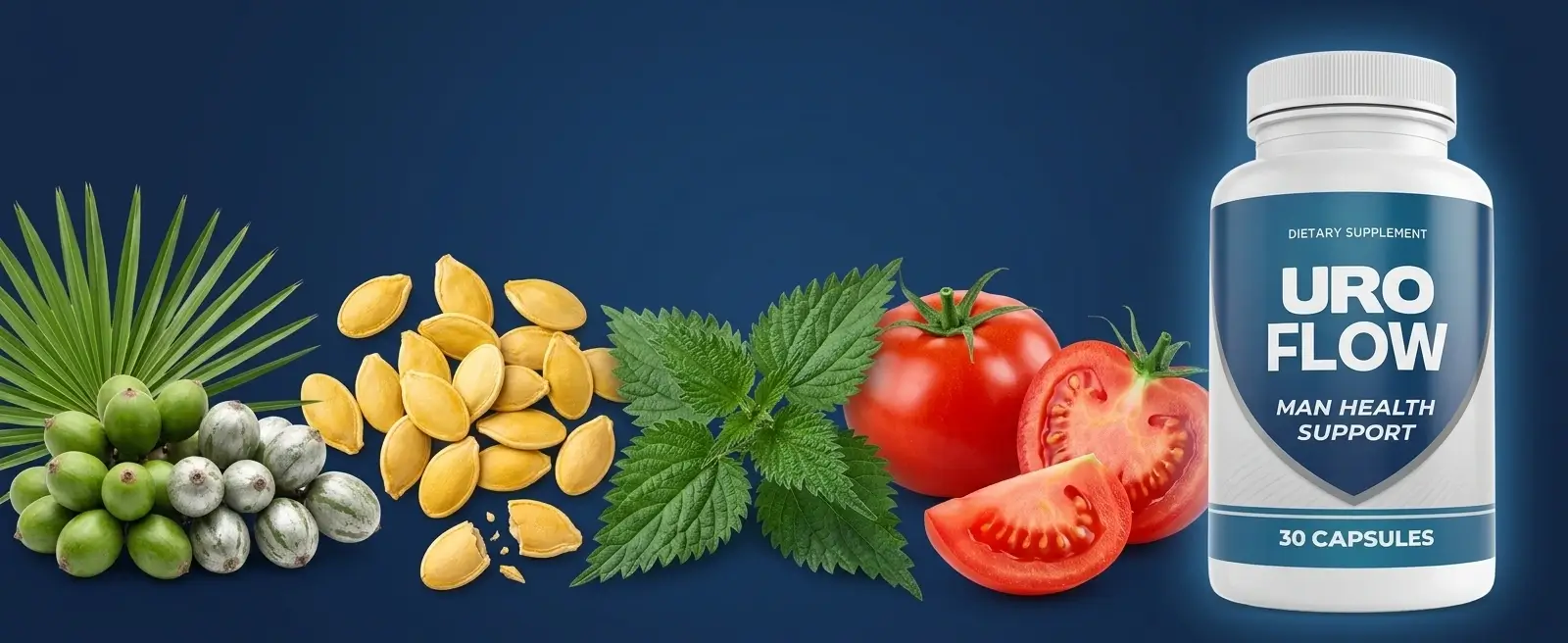 UroFlow ingredients banner